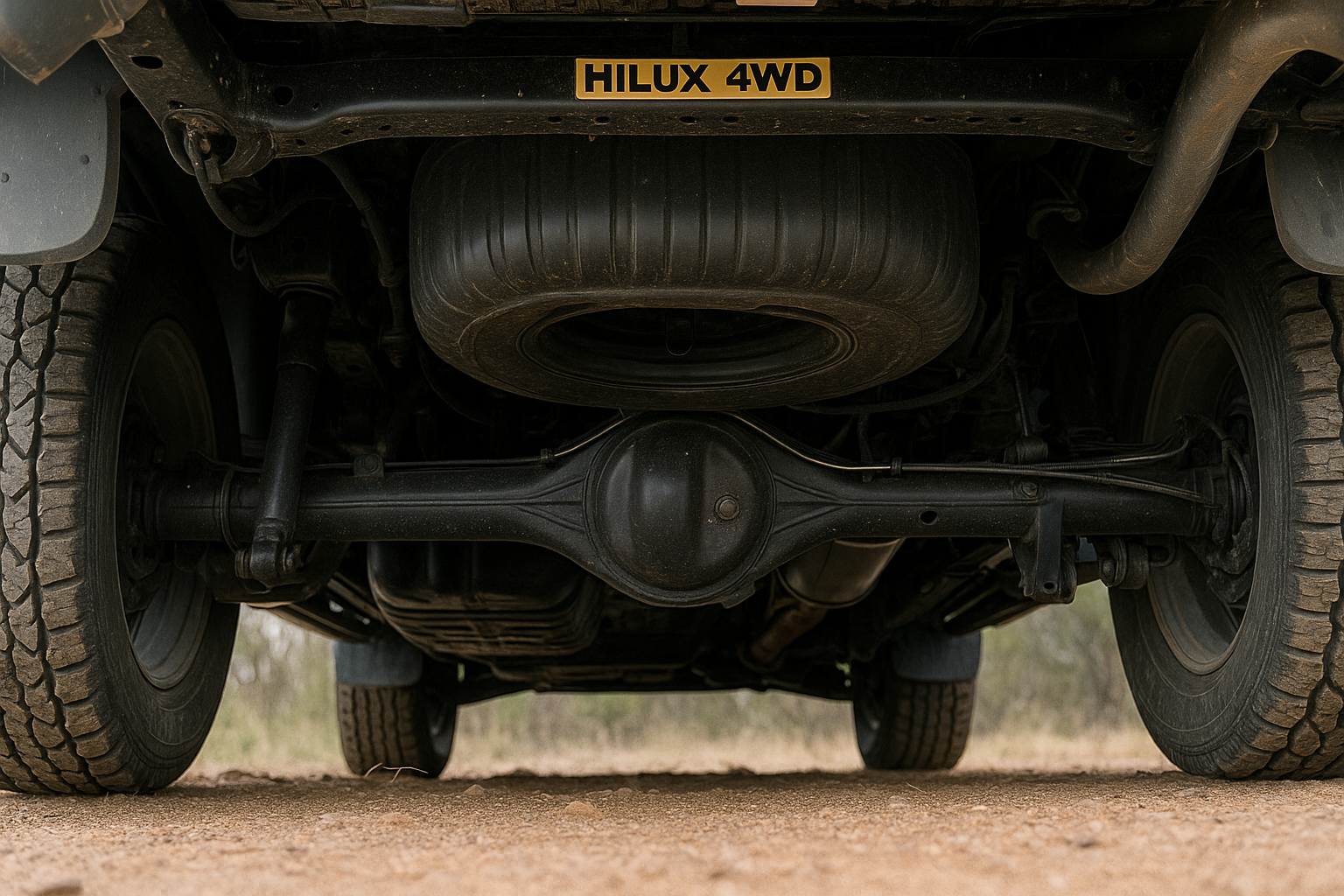 hilux under